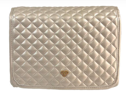 PurseN Getaway Toiletry Case - Pearl Quilted