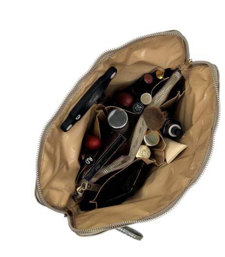 PurseN Updated Litt Makeup Case - Glimmer Leopard