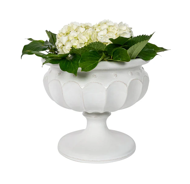 Juliska Berry & Thread Large Decorative Urn - Whitewash