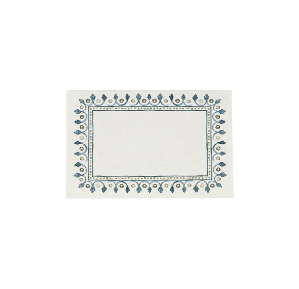 Juliska Villa Seville Place Card Set/12- Chambray