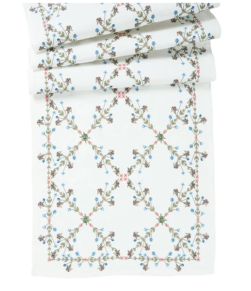 Juliska Villa Seville 18" x 90" Table Runner - Chambray