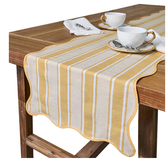 Juliska Cabana Stripe 18" x 90" Table Runner