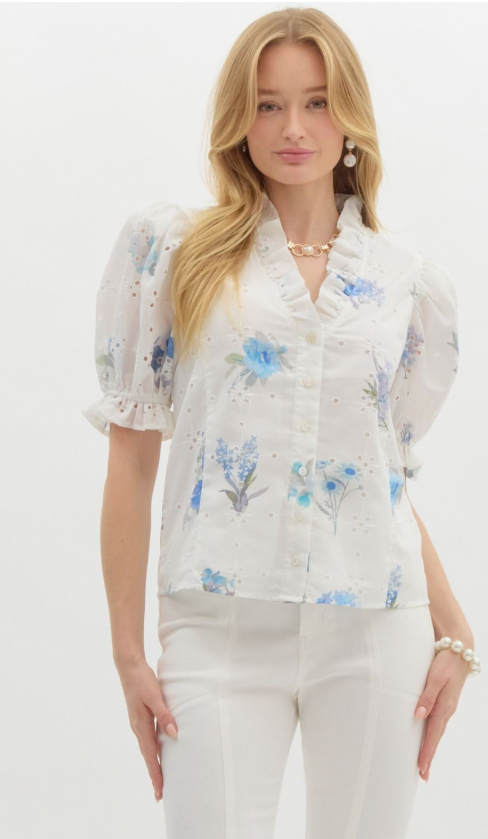 Petal Breeze Blouse