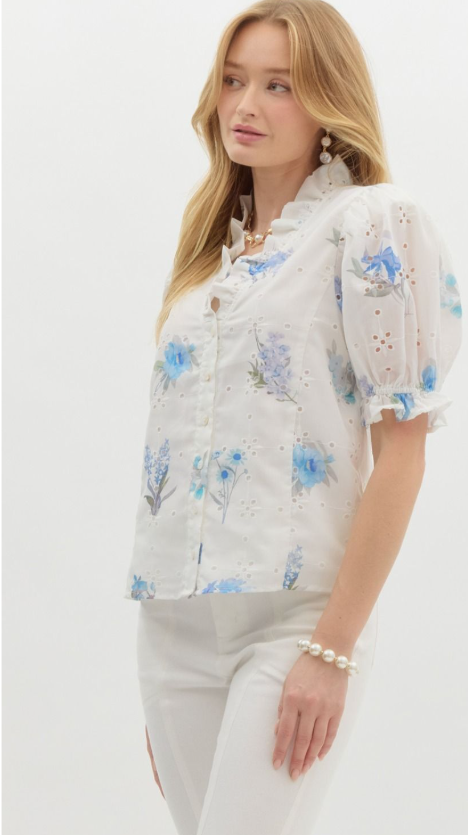 Petal Breeze Blouse