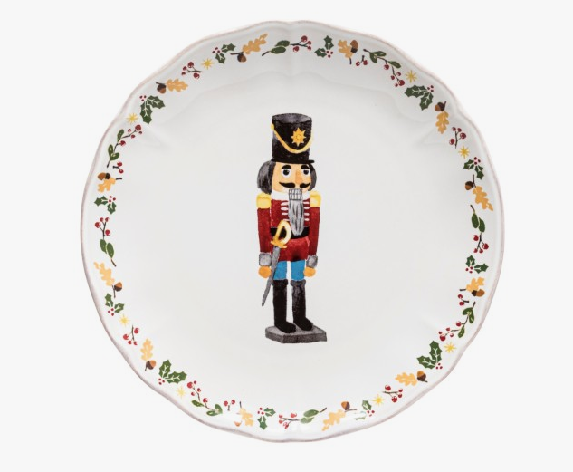 Casafina The Nutcracker Salad Plate- Nutcracker
