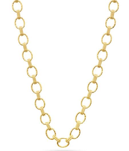 Capucine De Wulf Cleopatra Grande Link Necklace 16+2- Gold