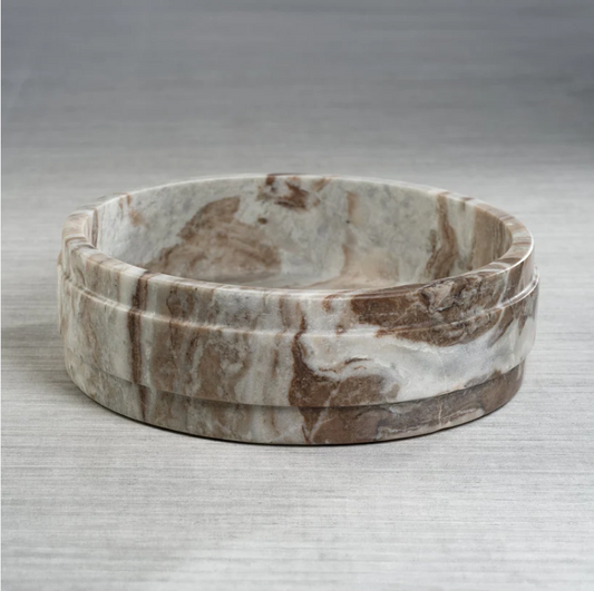 Zodax Arabescato Marble Bowl