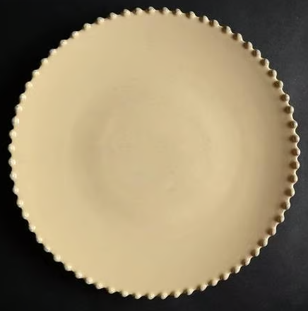 Costa Nova Dinner Plate Pearl Cream