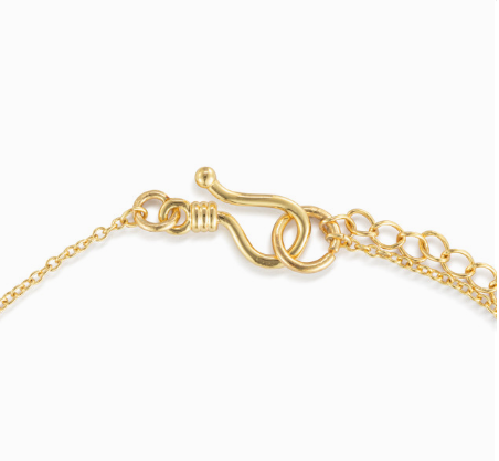 Demdaco Butterfly Cluster Gold Bracelet 6.5in