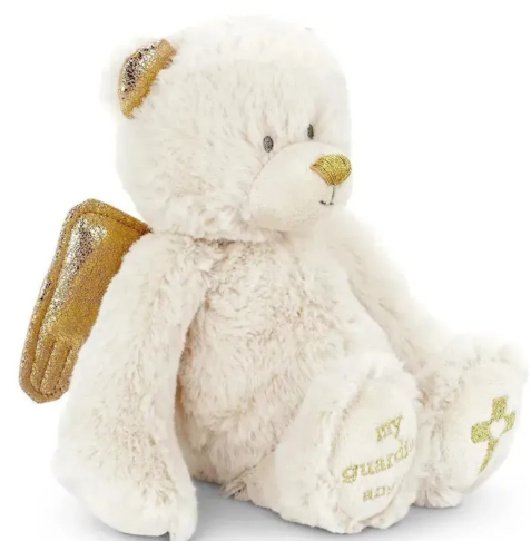 Demdaco Guardian Angel Bear Plush - 7in