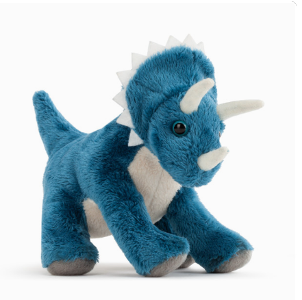 Demdaco Triceratops Beanbag
