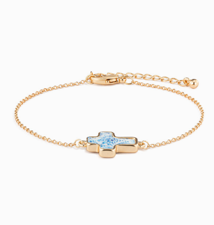 Artful Cross Bracelet - Hope