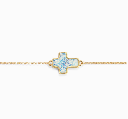 Artful Cross Bracelet - Hope