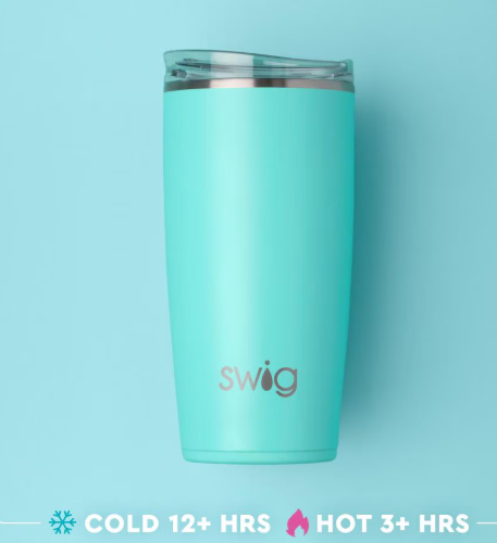 Swig Shimmer Bubblegum Tumbler 22oz