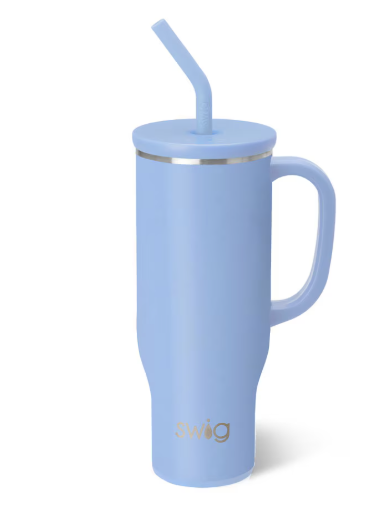 Swig Shimmer Periwinkle Mega Mug 30oz