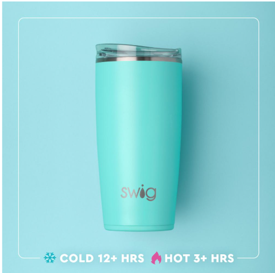 Swig Shimmer Periwinkle Tumbler 22oz