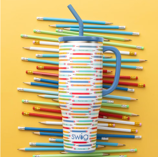 Swig Teacher Life Mega Mug 40oz