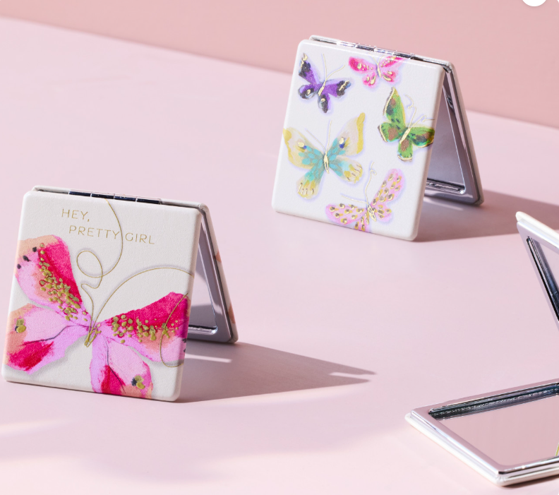 Demdaco Butterfly Pocket Mirror