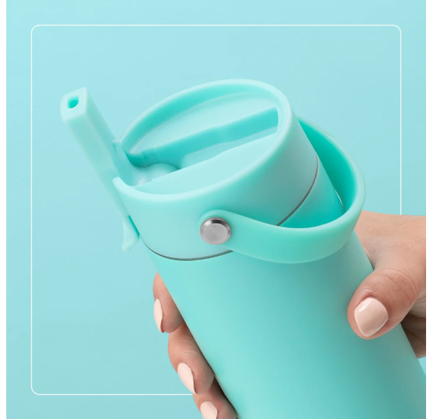 Swig Flower Power Flip + Sip Slim Tumbler 12oz