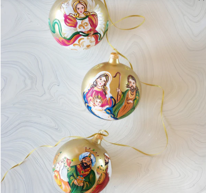 Vietri Ornaments Nativity Ornament