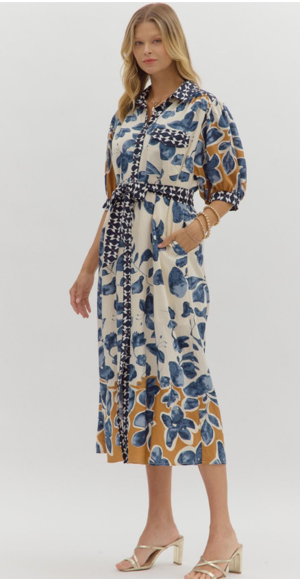 The Indigo Garden Midi