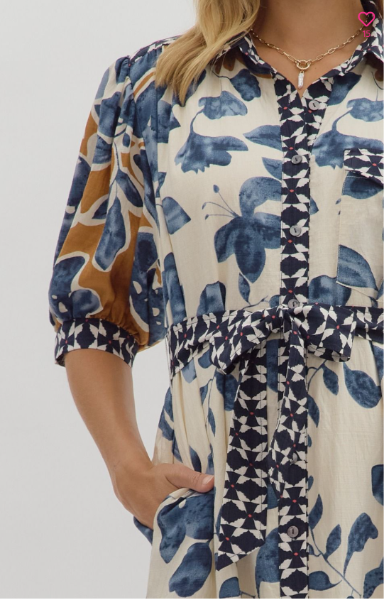 The Indigo Garden Midi