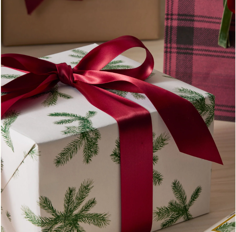 Thymes Frasier Fir Fragranced Wrapping Paper
