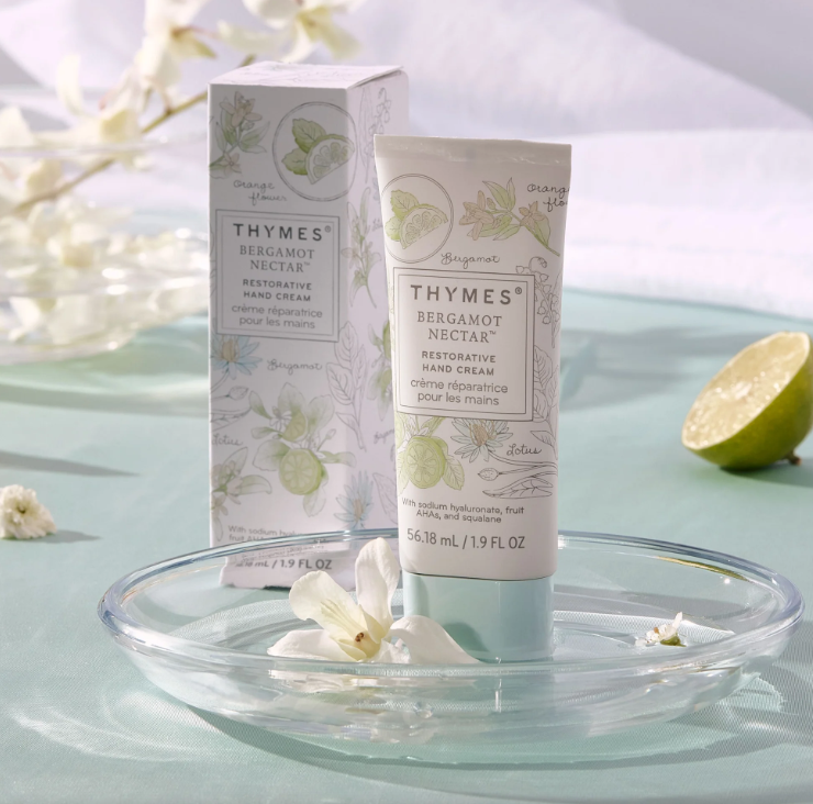 Thymes Bergamot Nectar Restorative Hand Cream