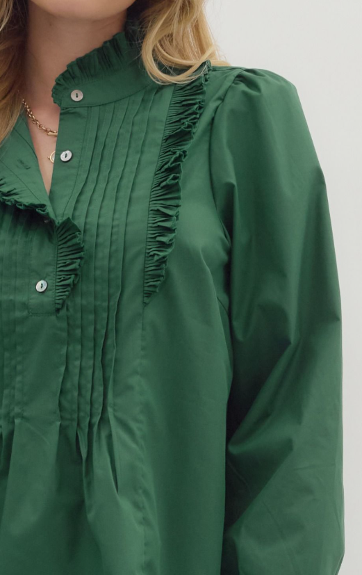 Entro Ruffle Manor Blouse