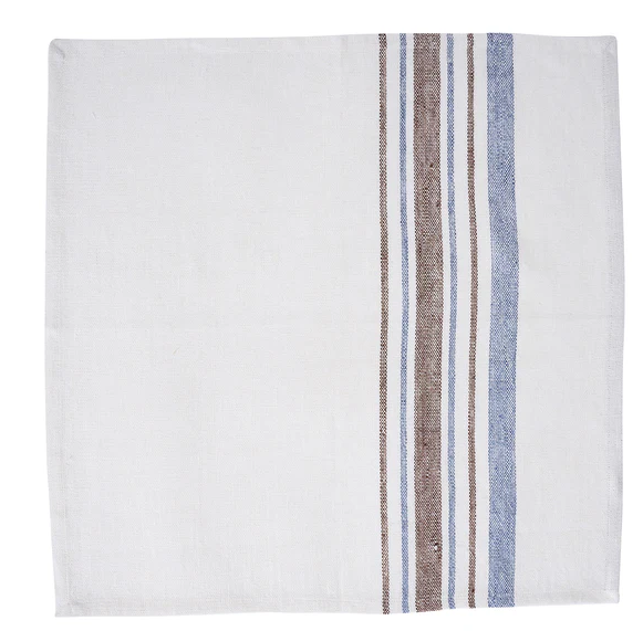 Juliska Danish Stripe Napkin- Taupe