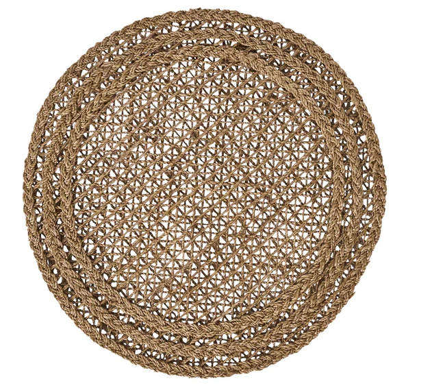 Juliska Le Panier Placemat-Taupe
