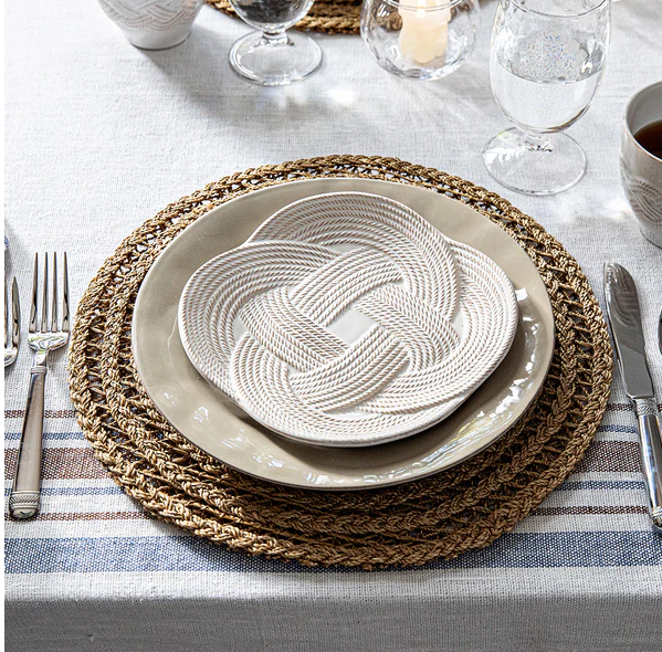 Juliska Le Panier Placemat-Taupe