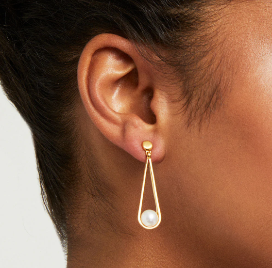 Dean Davidson Mini Ipanema Earrings Pearl