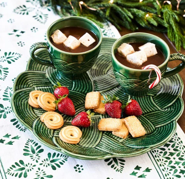 Juliska Le Panier Mystic Knot Basil Mug