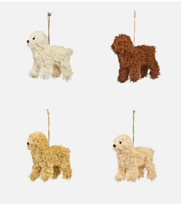 180 Poodle Ornament