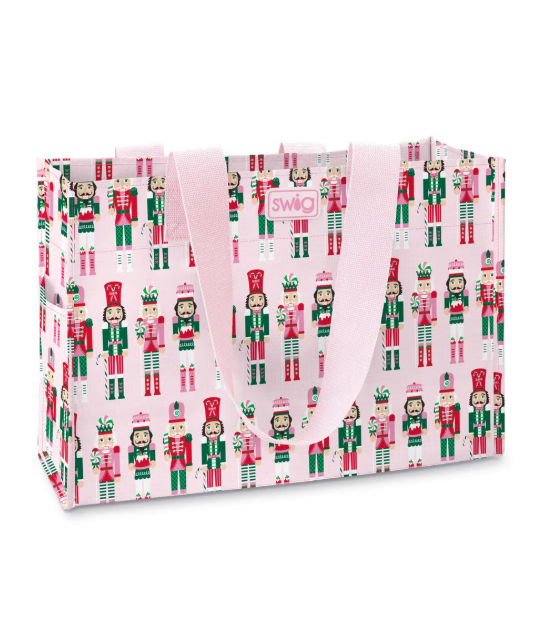 Swig Sugar Plum Soldiers Reusable Gift Bag (Large)