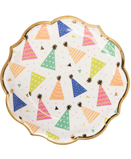 Sophistiplate Dinner Plate Birthday Candles/8ct