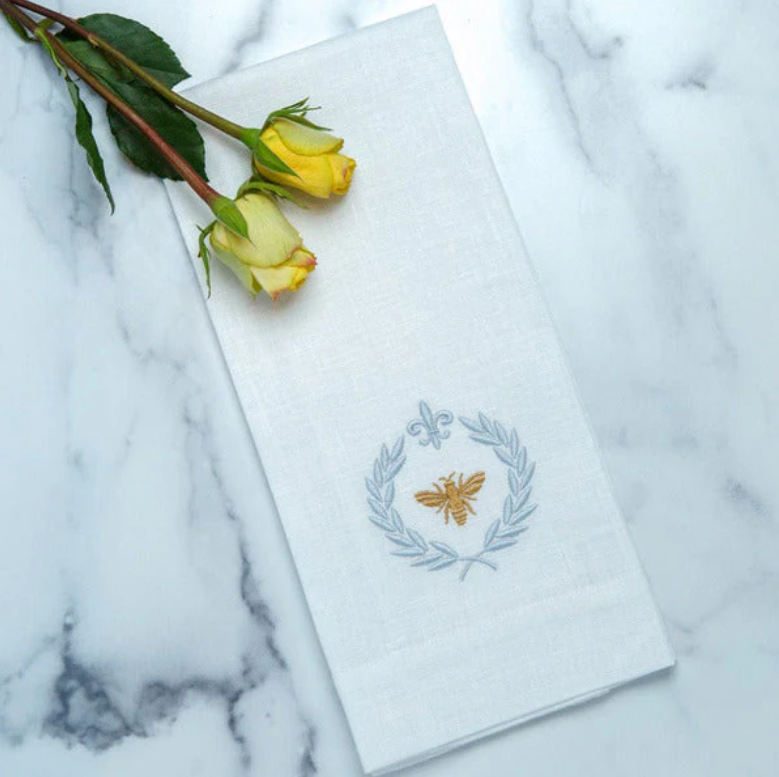 Arte Italica Italian Bee Linen Towel