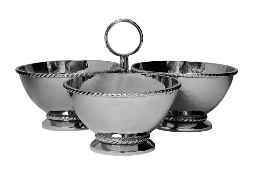 Juliska Graham Triple Cocktail Bowl
