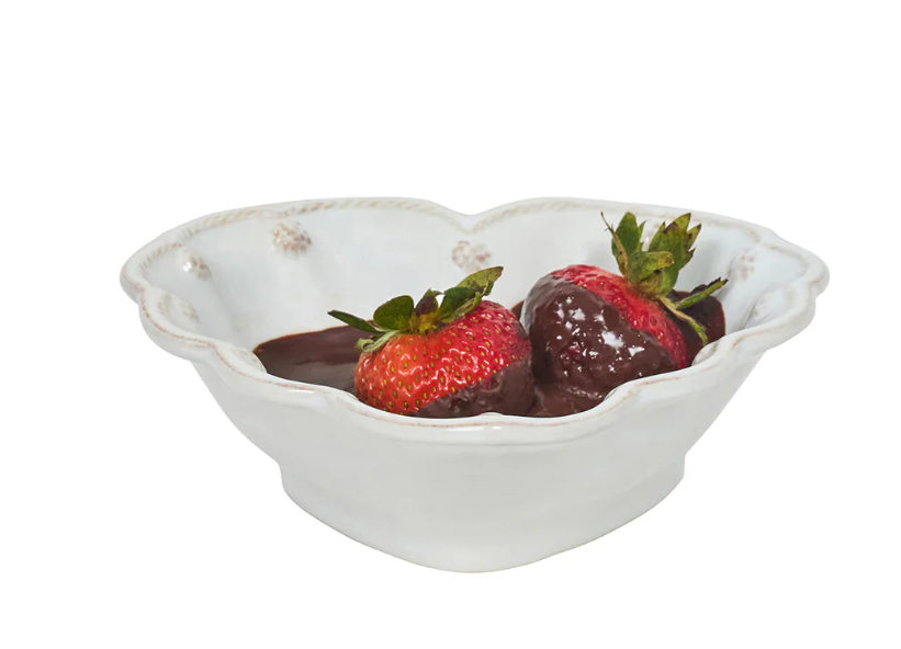 Juliska 6.5" Heart Bowl - Whitewash
