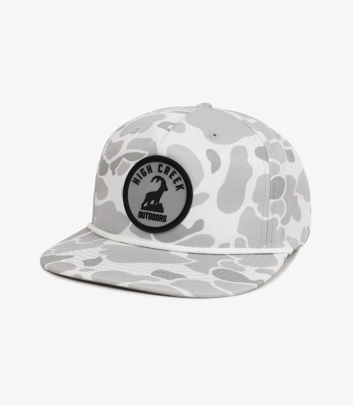 High Creek Outdoors Round the Ibex Camo Patch Hat