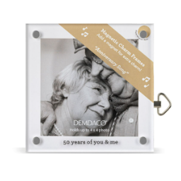 Demdaco 50 Years Acrylic Musical Frame
