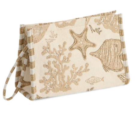 Shiraleah - Women's Coastal Jacquard Wristlet Pouch