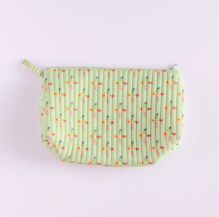 Anne Neilson Small Green Multi Cosmetic Bag