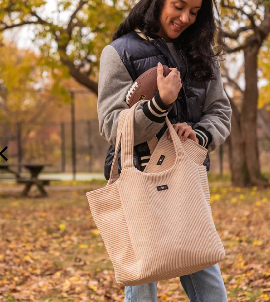 Scout Day Out Tote Large Bag- Putty Corduroy
