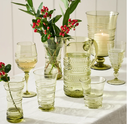 Juliska Ella Large Tumbler - Green