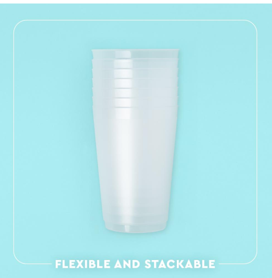 Swig Chinoiserie Ornaments Frost Flex Cup 20oz (Set of 8)