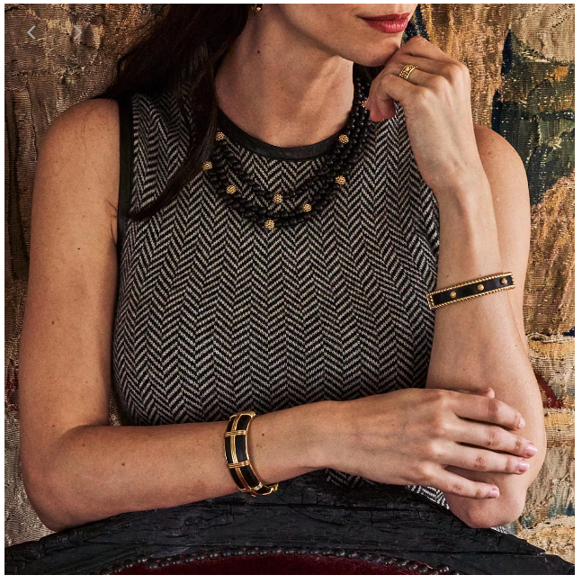 Capucine De Wulf Berry Small Hinged Cuff