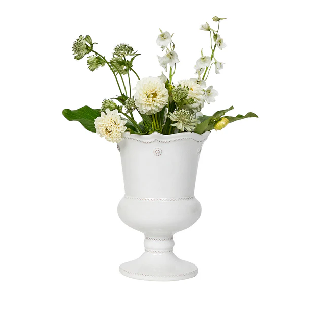 Berry & Thread Petite Parterre Garden 8" Vase - Whitewash