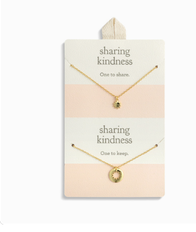 Sharing Kindness Necklace - Sunshine 16in